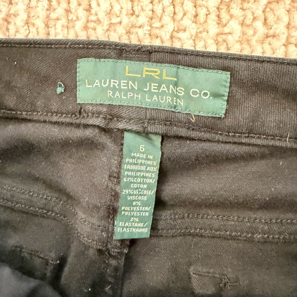 🔥Ralph Lauren Women's Straight Leg Black Jeans🔥 - Picture 3 of 7